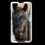 Coque Blackberry Z30 Tête de cheval noir