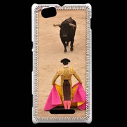 Coque Sony Xperia M Face à Face Corrida