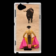 Coque Sony Xperia L Face à Face Corrida