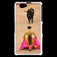 Coque Sony Xperia Z1 Compact Face à Face Corrida