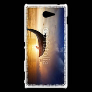 Coque Sony Xperia M2 Saut de Dauphin 750