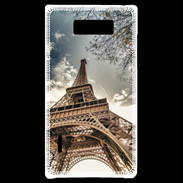 Coque LG Optimus L7 Tour Eiffel vue d'en bas
