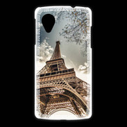 Coque LG Nexus 5 Tour Eiffel vue d'en bas