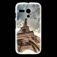 Coque Motorola G Tour Eiffel vue d'en bas