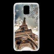 Coque Samsung Galaxy S5 Tour Eiffel vue d'en bas