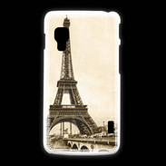 Coque LG L5 2 Tour Eiffel Vintage en noir et blanc