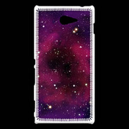 Coque Sony Xperia M2 Nébuleuse dans la galaxie
