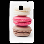 Coque LG Optimus L3 II Trio de macarons 100