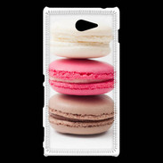 Coque Sony Xperia M2 Trio de macarons 100