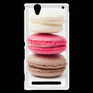 Coque Sony Xperia T2 Ultra Trio de macarons 100