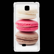 Coque LG F5 Trio de macarons 100