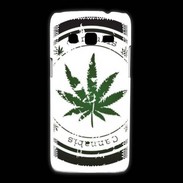 Coque Samsung Galaxy Express2 Grunge stamp with marijuana leaf