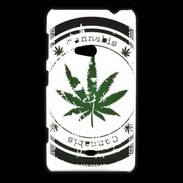 Coque Nokia Lumia 625 Grunge stamp with marijuana leaf