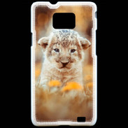 Coque Samsung Galaxy S2 Lionceau d'Afrique