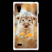 Coque LG Optimus L9 Lionceau d'Afrique