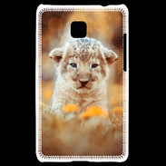 Coque LG Optimus L3 II Lionceau d'Afrique