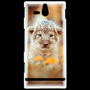 Coque Sony Xperia U Lionceau d'Afrique