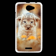 Coque HTC Desire 516 Lionceau d'Afrique
