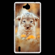 Coque Huawei Ascend G740 Lionceau d'Afrique