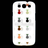 Coque Samsung Galaxy S3 La vie en chat 750