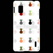 Coque LG Optimus G La vie en chat 750