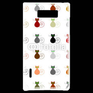 Coque LG Optimus L7 La vie en chat 750