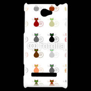 Coque HTC Windows Phone 8S La vie en chat 750