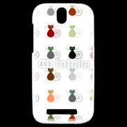Coque HTC One SV La vie en chat 750