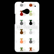 Coque HTC One La vie en chat 750