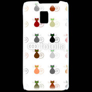 Coque LG P990 La vie en chat 750