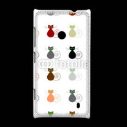 Coque Nokia Lumia 520 La vie en chat 750