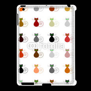 Coque iPad 2/3 La vie en chat 750