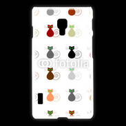 Coque LG L7 2 La vie en chat 750