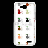 Coque LG L90 La vie en chat 750