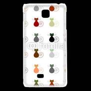 Coque LG F5 La vie en chat 750