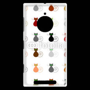 Coque Nokia Lumia 830 La vie en chat 750