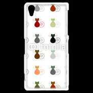 Coque Sony Xperia Z2 La vie en chat 750