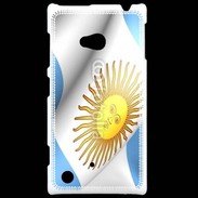 Coque Nokia Lumia 720 Drapeau Argentine 750