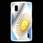 Coque LG Nexus 4 Drapeau Argentine 750