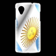 Coque LG Nexus 5 Drapeau Argentine 750