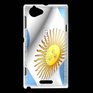 Coque Sony Xperia L Drapeau Argentine 750