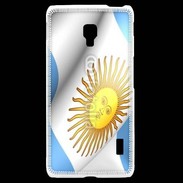 Coque LG F6 Drapeau Argentine 750