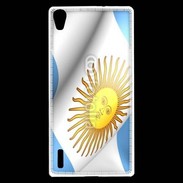 Coque Huawei Ascend P7 Drapeau Argentine 750