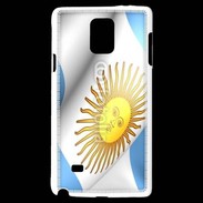 Coque Samsung Galaxy Note 4 Drapeau Argentine 750