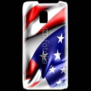 Coque LG P990 Drapeau USA 750