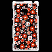 Coque Nokia Lumia 720 Fond motif floral 750 