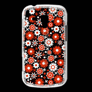 Coque Samsung Galaxy Trend Fond motif floral 750 