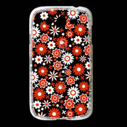 Coque Samsung Galaxy Grand Fond motif floral 750 