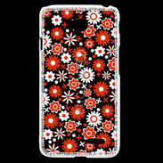 Coque LG L70 Fond motif floral 750 