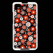Coque Blackberry Z30 Fond motif floral 750 